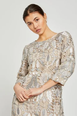 Best Bruuns Bazaar AbutilonBBKata dress - Silver Beige