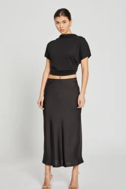 Best Bruuns Bazaar Acacia Joane rok - Zwart