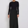 Best Bruuns Bazaar Acacia Joanelle rok - Zwart