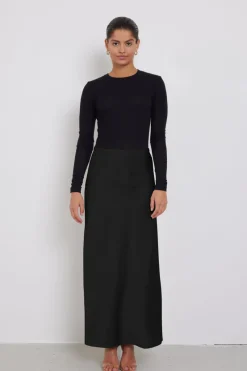 Best Bruuns Bazaar Acacia Joanelle rok - Zwart