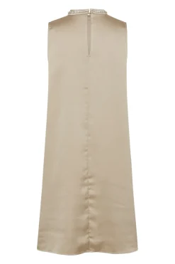 Hot Bruuns Bazaar Acacia Narin jurk - Plaza Taupe