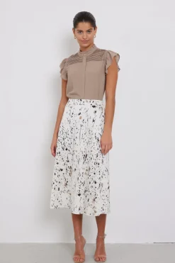 New Bruuns Bazaar AcaciaBBAmattas rok - Verfprint