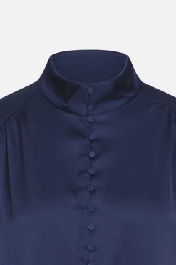 Outlet Bruuns Bazaar AcaciaBBChatrine blouse - Medieval Blue