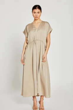 Sale Bruuns Bazaar AcaciaBBGalina jurk - Plaza Taupe