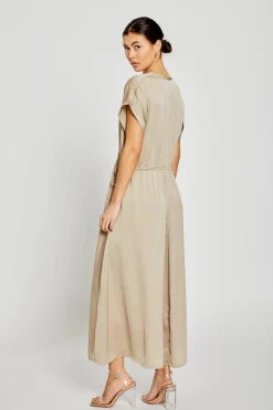 Sale Bruuns Bazaar AcaciaBBGalina jurk - Plaza Taupe