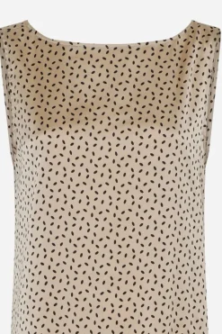 Online Bruuns Bazaar AcaciaBBKarola dress - Oxford Tan dot print