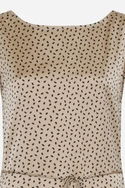 Online Bruuns Bazaar AcaciaBBKarola dress - Oxford Tan dot print