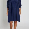 Clearance Bruuns Bazaar AcaciaBBSarina dress - Medieval Blue