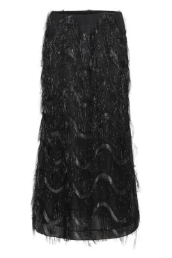 Discount Bruuns Bazaar AcanthaBBAjwa skirt - Black