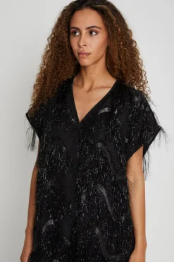 Hot Bruuns Bazaar AcanthaBBNellat jurk - Zwart