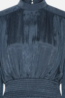 Clearance Bruuns Bazaar AlderBBBerry dress - Vintage Indigo