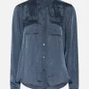 Hot Bruuns Bazaar AlderBBShauna shirt - Vintage Indigo