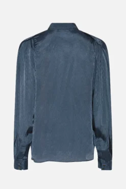 Hot Bruuns Bazaar AlderBBShauna shirt - Vintage Indigo