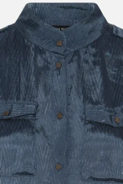 Hot Bruuns Bazaar AlderBBShauna shirt - Vintage Indigo