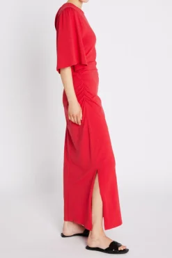 Fashion Bruuns Bazaar AlnusBBNathala dress - Cherry Red