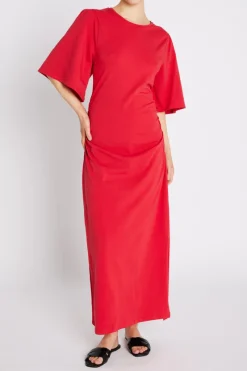 Fashion Bruuns Bazaar AlnusBBNathala dress - Cherry Red