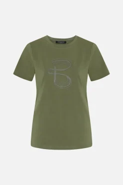 Clearance Bruuns Bazaar AlnusBBRuba tee - Deep Olive
