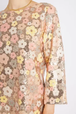 Fashion Bruuns Bazaar AlternifoliusBBKeiran dress - Multi Flower sequins