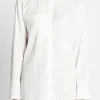 Fashion Bruuns Bazaar AmaranthBBZanne shirt - White stripe
