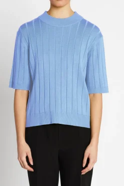 Hot Bruuns Bazaar AnemoneBBGlady knit - Cornflower blue