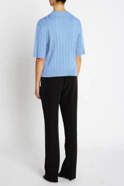 Hot Bruuns Bazaar AnemoneBBGlady knit - Cornflower blue