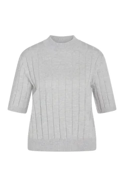 Online Bruuns Bazaar AnemoneBBGlady knit - Grey Melange