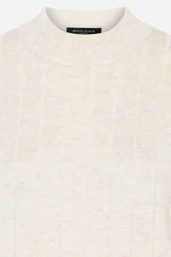 Fashion Bruuns Bazaar AnemoneBBGlady knit - White Cream melange