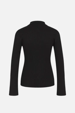 Outlet Bruuns Bazaar AnemonenBBSeyra gebreid vest - Zwart