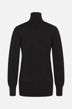 Hot Bruuns Bazaar AnemonesBBAuga gebreid vest - Zwart / Zwart lurex