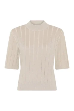 Hot Bruuns Bazaar AnemonesBBGlady knit - Sand with lurex