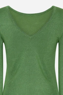 Outlet Bruuns Bazaar AnemonesBBYasmin knit - Fresh Green with lurex