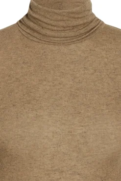 Clearance Bruuns Bazaar AngelaBB Rolkraag - Shitake Melange