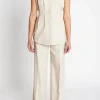Fashion Bruuns Bazaar ApricotBBEleza pants - Light Grey stripes