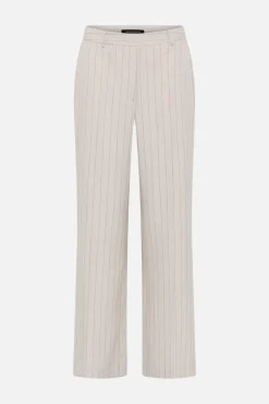 Fashion Bruuns Bazaar ApricotBBEleza pants - Light Grey stripes