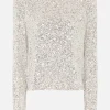 Clearance Bruuns Bazaar AraluBBCasi blouse - Beige/Silver