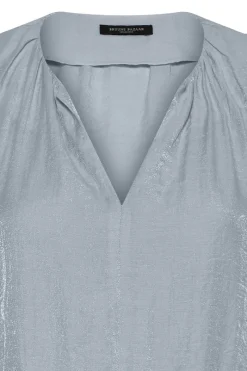 Fashion Bruuns Bazaar ArecaBBChanta blouse - Light Dusty blue