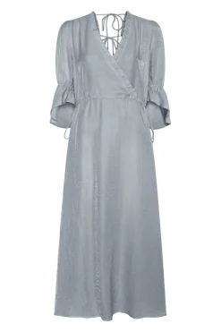 Sale Bruuns Bazaar ArecaBBLusiel dress - Light Dusty blue
