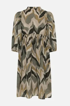 Sale Bruuns Bazaar AsterBBSarina dress - Green print