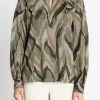 Online Bruuns Bazaar AsterBBZiska blouse - Green print
