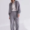 Outlet Bruuns Bazaar BayBBRicu pants - Grey Check
