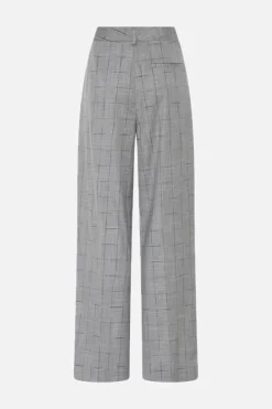Outlet Bruuns Bazaar BayBBRicu pants - Grey Check