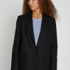 Sale Bruuns Bazaar BillBBFrida blazer - Zwarte krijtstreep