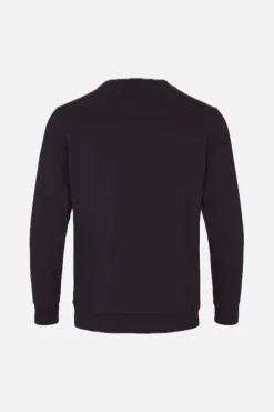 New Bruuns Bazaar BirkBB ronde hals - zwart