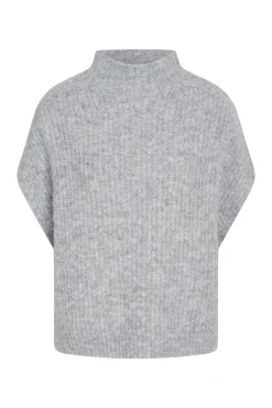New Bruuns Bazaar BuckeyeBBHira knit vest - Grey Melange