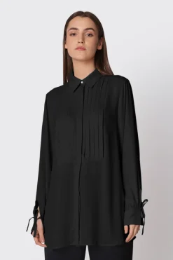 Clearance Bruuns Bazaar CamillaBBHayet overhemd - Zwart