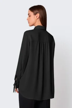 Clearance Bruuns Bazaar CamillaBBHayet overhemd - Zwart