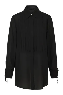 Clearance Bruuns Bazaar CamillaBBHayet overhemd - Zwart
