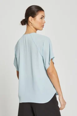 Discount Bruuns Bazaar CamillaBBLuia blouse - Summer Sky