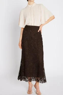 New Bruuns Bazaar CamillaBBVivia shirt - Light peach