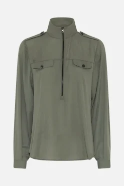 Hot Bruuns Bazaar CamillaBBZigrid blouse - Deep Olive